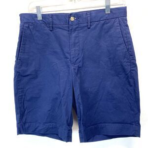 Polo Ralph Lauren Shorts Men 30 Blue Chino Classic Fit Stretch Preppy Casual